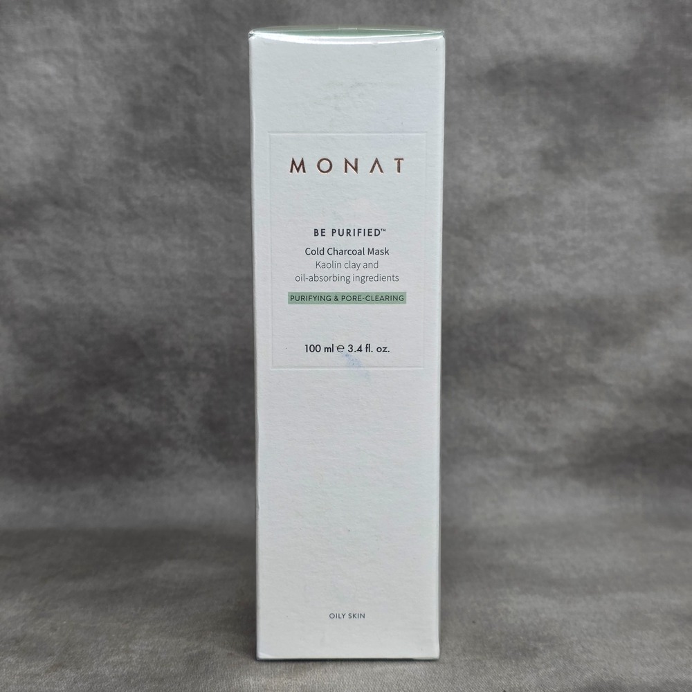 MONAT Be Purified‎ Cold Charcoal Mask 3.4 fl oz Pore Clearing NEW, SEALED